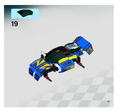 LEGO 8494 instructions page 19 – build guide