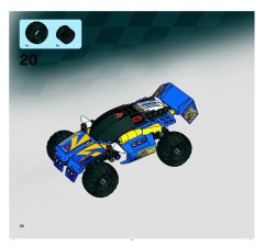 LEGO 8494 instructions page 20 – build guide