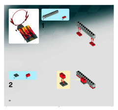 LEGO 8494 instructions page 22 – build guide