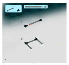 LEGO 8494 instructions page 40 – build guide