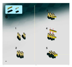 LEGO 8494 instructions page 48 – build guide