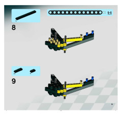 LEGO 8494 instructions page 51 – build guide
