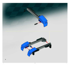LEGO 8494 instructions page 6 – build guide