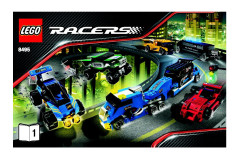 LEGO 8495 instructions page 1 – build guide