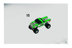 LEGO 8495 instructions page 19 – build guide