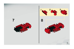 LEGO 8495 instructions page 23 – build guide