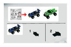 LEGO 8495 instructions page 3 – build guide