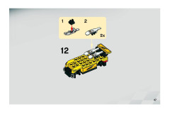 LEGO 8495 instructions page 47 – build guide