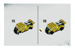 LEGO 8495 instructions page 49 – build guide