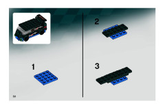 LEGO 8495 instructions page 50 – build guide