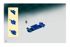 LEGO 8495 instructions page 52 – build guide
