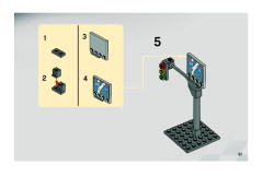 LEGO 8495 instructions page 61 – build guide