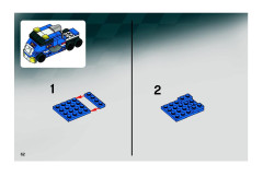 LEGO 8495 instructions page 62 – build guide