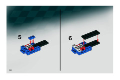LEGO 8495 instructions page 64 – build guide