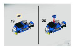 LEGO 8495 instructions page 71 – build guide