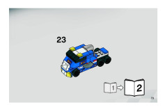 LEGO 8495 instructions page 73 – build guide