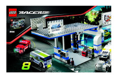 LEGO 8495 instructions page 74 – build guide