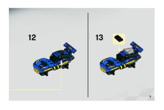 LEGO 8495 instructions page 9 – build guide
