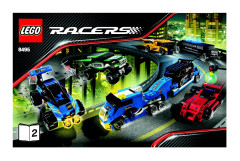 LEGO 8495 instructions page 1 – build guide