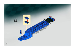 LEGO 8495 instructions page 12 – build guide