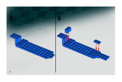 LEGO 8495 instructions page 4 – build guide
