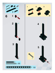 LEGO 8496 instructions page 21 – build guide