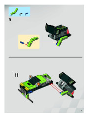 LEGO 8496 instructions page 11 – build guide