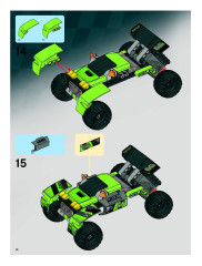 LEGO 8496 instructions page 14 – build guide
