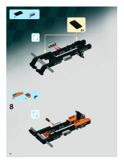 LEGO 8496 instructions page 18 – build guide