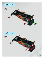 LEGO 8496 instructions page 23 – build guide