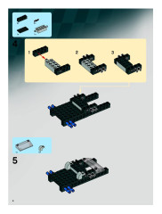 LEGO 8496 instructions page 4 – build guide