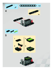 LEGO 8496 instructions page 9 – build guide
