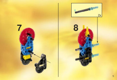 LEGO 8500 instructions page 18 – build guide