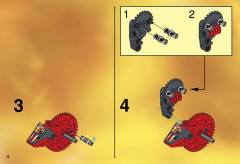 LEGO 8500 instructions page 4 – build guide