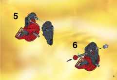 LEGO 8500 instructions page 5 – build guide