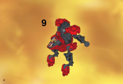 LEGO 8500 instructions page 8 – build guide