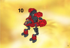 LEGO 8500 instructions page 9 – build guide