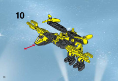 LEGO 8504 instructions page 10 – build guide