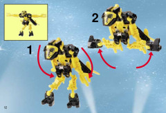 LEGO 8504 instructions page 12 – build guide