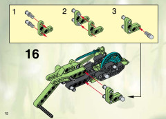 LEGO 8509 instructions page 12 – build guide