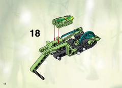 LEGO 8509 instructions page 14 – build guide