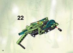 LEGO 8509 instructions page 18 – build guide