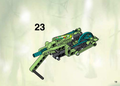 LEGO 8509 instructions page 19 – build guide