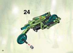 LEGO 8509 instructions page 20 – build guide