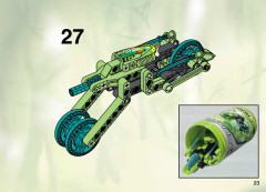 LEGO 8509 instructions page 23 – build guide