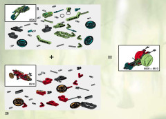 LEGO 8509 instructions page 28 – build guide