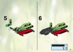 LEGO 8509 instructions page 31 – build guide