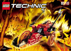 LEGO 8510 instructions page 1 – build guide