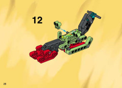 LEGO 8510 instructions page 26 – build guide