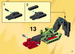 LEGO 8510 instructions page 27 – build guide